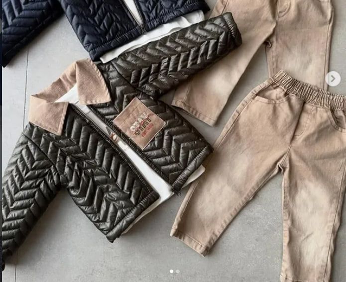 Комплект курточка хакі