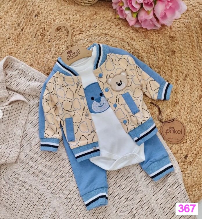 Комплект-трійка «Blue Teddy»