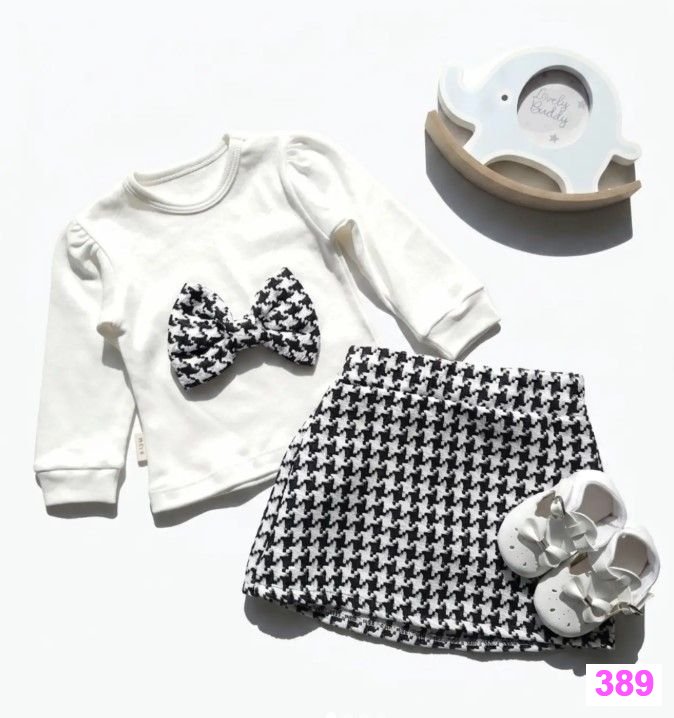 Комплект-двійка «Black & White Bow»